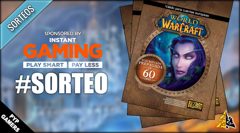 Sorteo 60 días de World of Warcraft Instant Gaming