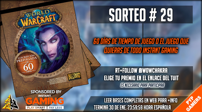 Sorteo 29 Instant Gaming
