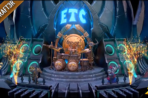 Vídeo musical supermetalero de los ETC en los créditos de Warcraft III: Reforged