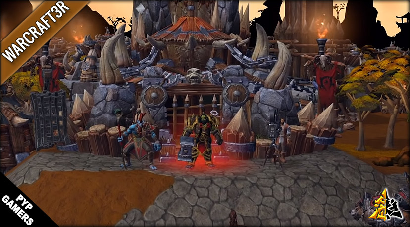 Ciudad de Orgrimmar recreada en Warcraft III Reforged