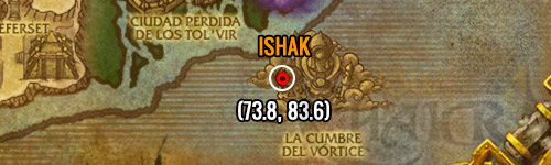 Donde encontrar a Ishak de los Cuatro Vientos