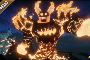 Estatuas de Illidan, Alamuerte y Ragnaros realizadas en Minecraft por The secret hobby