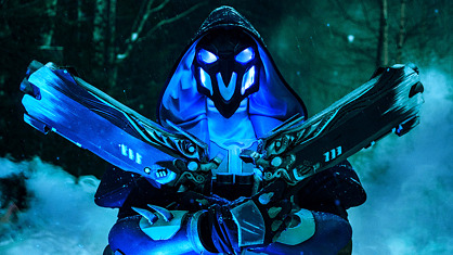 Cosplay de Reaper con el aspecto Escalofrío