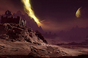 Península de Fuego infernal recreado en Unreal Engine 4