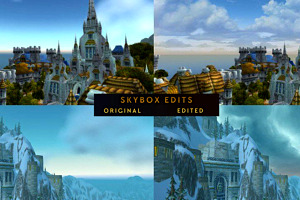 Cielos alternativos para las capitales de World of Warcraft creados por un fan