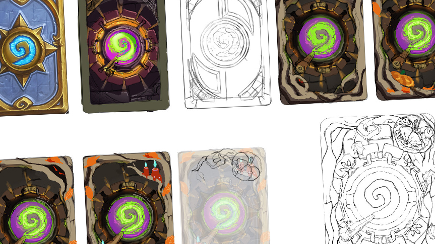 Fan Art de Hearthstone – Dorsos de Cartas