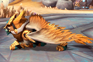 Nueva montura Merodeador Dorado de Shadowlands