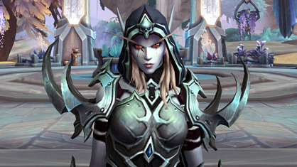 Modelo de Sylvanas en Shadowlands