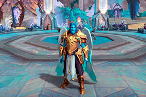 Modelos de Uther kyriano en Shadowlands