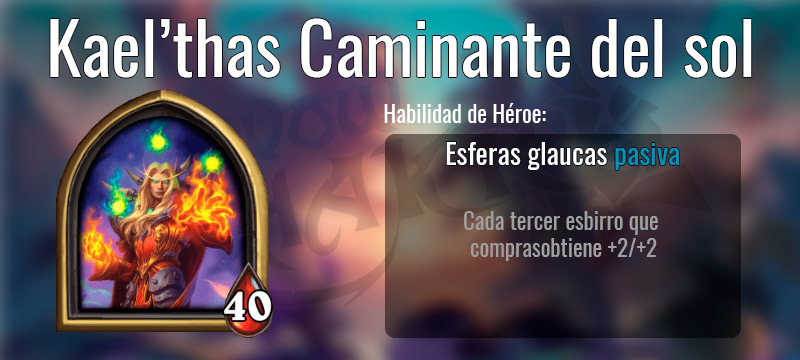 Héroe Kael'thas Tier List Hearthstone Campos de Batalla