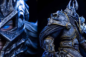 Estatua de Arthas Menethil por Catfish Studio