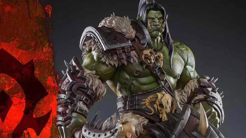 Estatua de Grom Grito Infernal por Viking Industry