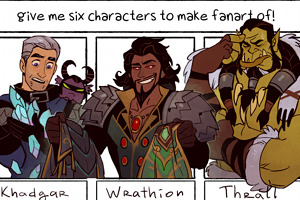 Six FanArt Challenge World of Warcraft