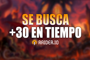 Torneo Raider.IO - Se busca la primera +30 del mundo