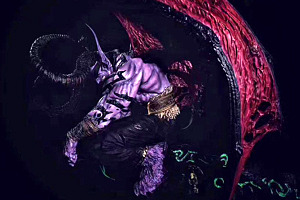 Estatua de Illidan por Catfish Studio