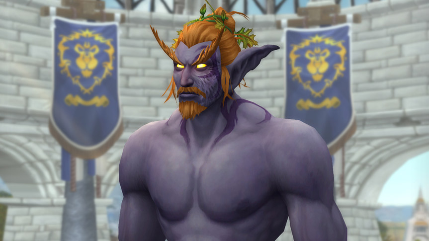 Personalización de los Elfos de la Noche en Shadowlands