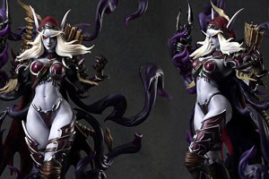 Estatua de Sylvanas por Windseeker Studio