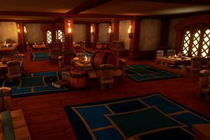 Taberna de Azeroth recreado en Unreal Engine 4