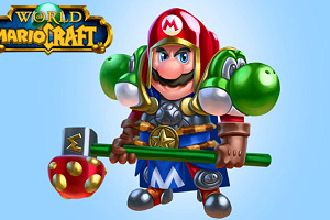 World of MarioCraft, los personajes de Mario en el mundo de Warcraft
