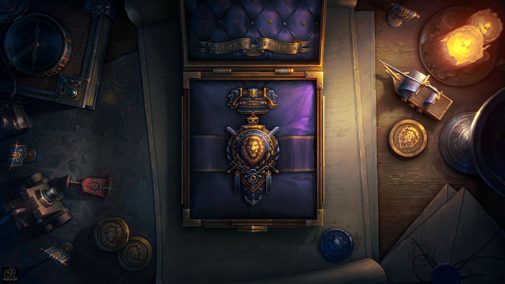 Medallas de World of Warcraft - Fan Art
