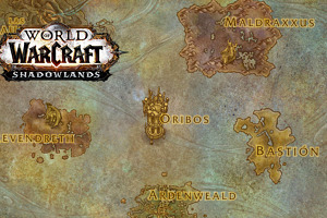 Mapas de las Tierras Sombrías en Español en Shadowlands