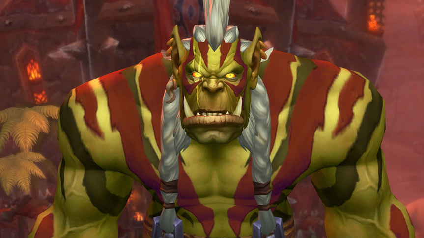 Personalización de los Orcos masculinos en Shadowlands