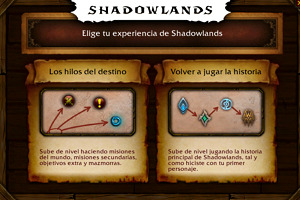 Los hilos del destino en Shadowlands - Nueva forma de subir alters