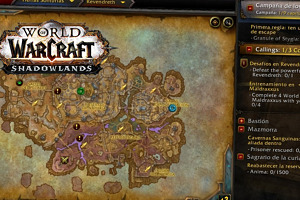 Actualizada la interfaz del diario de misiones en Shadowlands