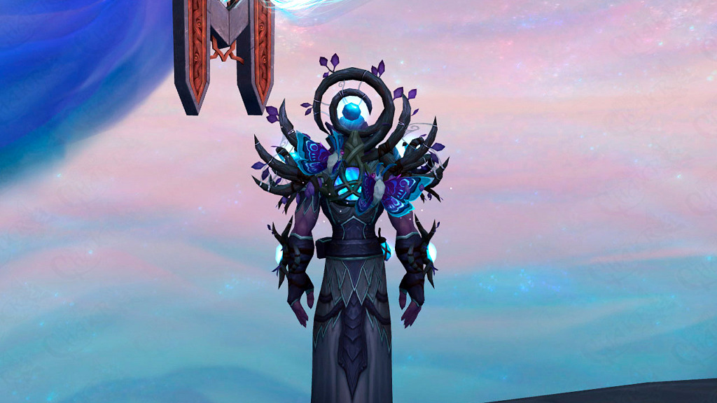 Algunas capas ocultan el arma en Shadowlands