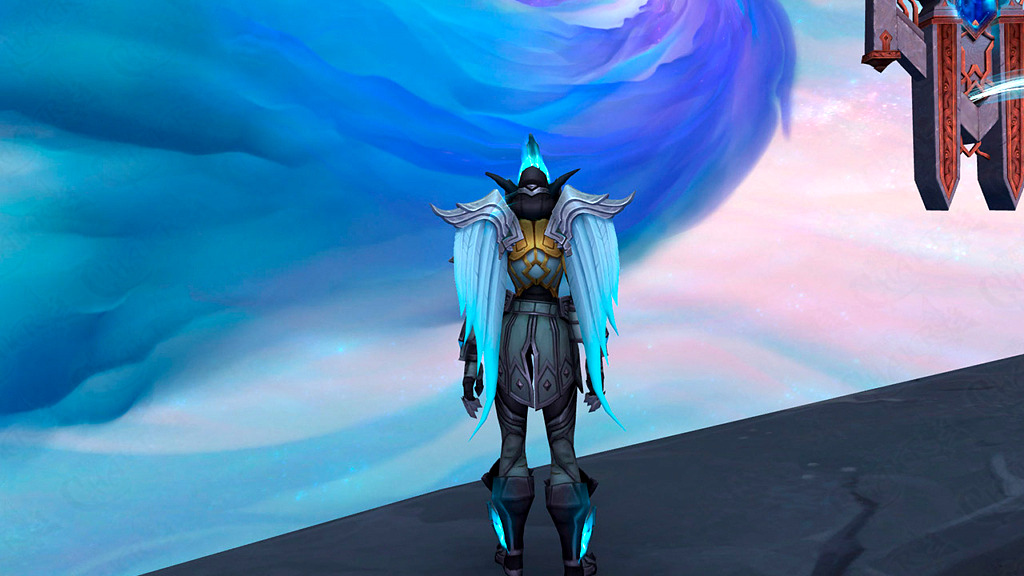 Algunas capas ocultan el arma en Shadowlands