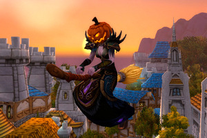 Nueva animación de la Escoba Mágica del evento de Halloween