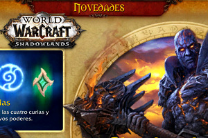 Nueva pantalla de Novedades en la Beta de Shadowlands