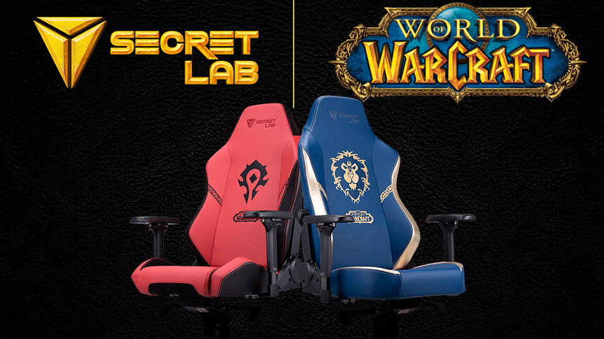 Debe impactante Suave Nuevas sillas de SecretLab de World of Warcraft - WowChakra