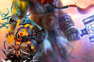 Estatua de Pikachu como Thrall