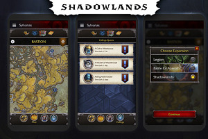 Qué podemos hacer con la app WoW Companion en Shadowlands