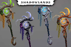 Arte de Shadowlands creado por la artista Mackenzie Kade