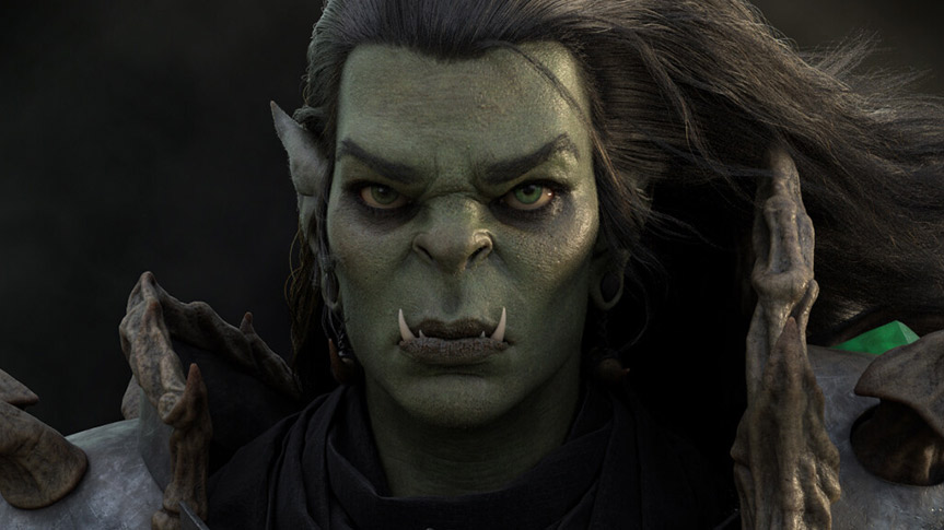 Fan Art de Baronesa Draka en 3D