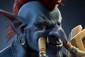 Troll Fan Art en 4D