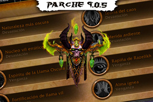 Ajustes a los Legendarios de Cazador de Demonios en el Parche 9.0.5 en español