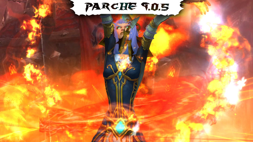 Cambios al Mago en el Parche 9.0.5 de Shadowlands