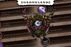 Ajustes a los Legendarios de Druida en el Parche 9.0.5 en español