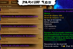 Incluso los objetos de Míticas 0 podrán ser mejorados por Valor