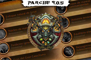Legendarios de Chamán en el Parche 9.0.5 en español