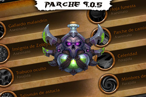 Ajustes a los Legendarios de Pícaro en el Parche 9.0.5 en español