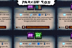 Experiencia de la Mesa de Mando aumentada en el Parche 9.0.5