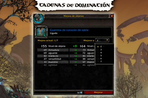 Cambio en la Interfaz de mejora de equipo en el Parche 9.1