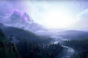 Isla Bruma Azur recreado en Unreal Engine 4
