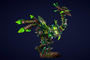 Montura de Zancavil para WoW creada por Drew Mitchell