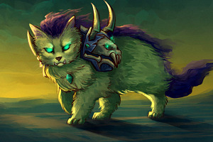 Fan Art de gatos representando a personajes de Shadowlands