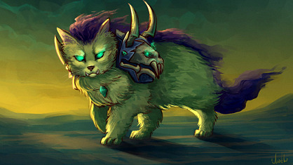 Fan Art de gatos representando a personajes de Shadowlands